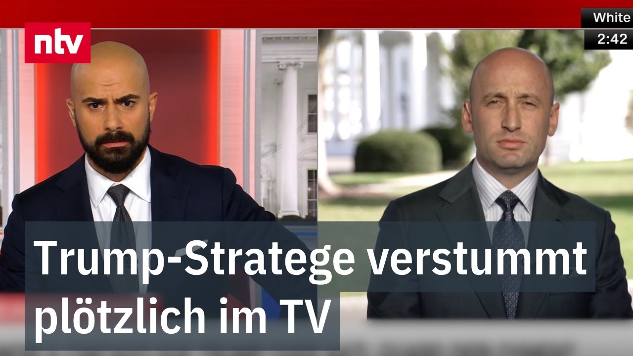 Zu viel gesagt? Trump-Stratege verstummt plötzlich im TV - Spekulationen nach bizarrer Szene