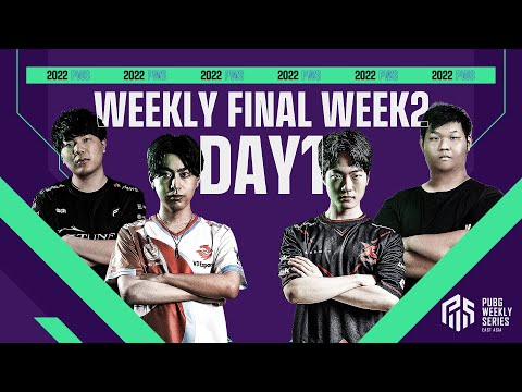 2022 PWS: Phase1 - Week2 Day1 | Weekly Final【PUBG】