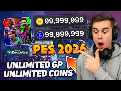 eFootball Hack/Mod APK v10.1.1 (VIP Unlimited GP & Coins) PES eFootball 2026 MOD MENU iOS & Android