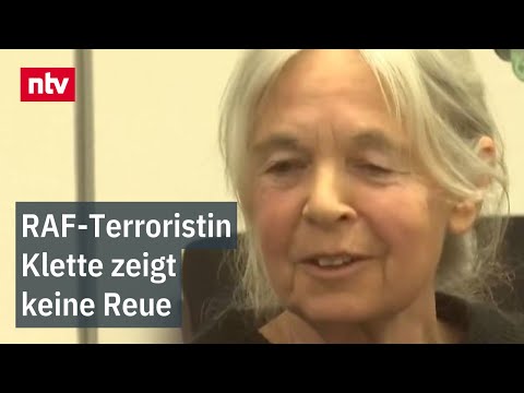 RAF-Terroristin Klette zeigt keinerlei Reue - Prozessauftakt hinter Panzerglas