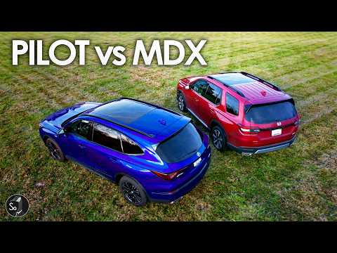 Honda Pilot vs Acura MDX: Detailed Comparison for SUV Enthusiasts