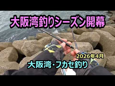 大阪灣でフカセ釣り開幕戰