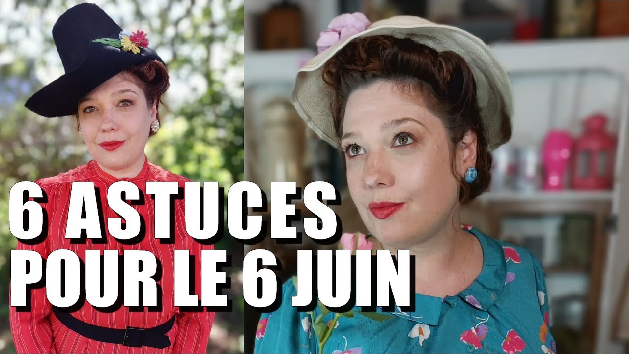 La Retro Minute - 6 astuces ✅ pour le D-Day ! 👗