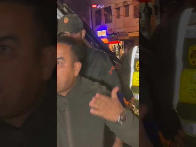 لحظة انفعال باشا سطات بعدما شاف الفوضى ليلة عاشوراء