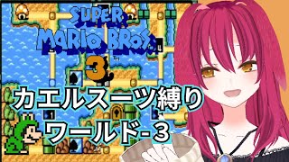 【マリオ3】カエルスーツ縛りワールド3のまとめ【VstremerLuna/切り抜き】
