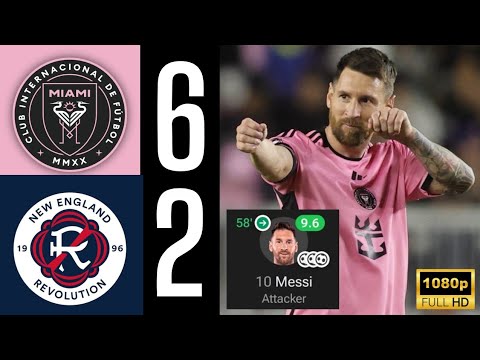 3 Goals 🤯 <strong>Inter</strong> Miami 6-2 New England | INSANE <strong>Match</strong> Highlights 🔥 Hat-trick Messi