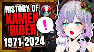 Reacting to The COMPLETE History of Kamen Rider (Ichigo-Gavv)