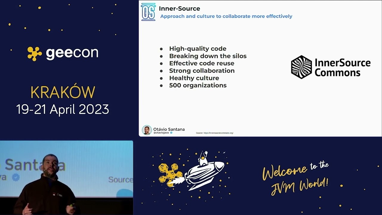 GeeCON 2023: Otavio Santana - How to Become a Top-Performing Software Engineer through Open Source..