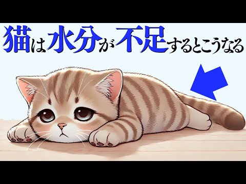 猫の動画サムネイル - 【猫の水分不足のサイン】 猫の雑学 #猫 #ねこ