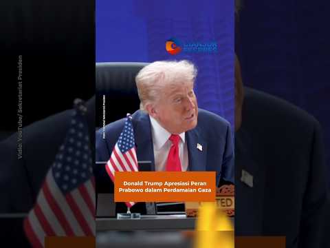 Donald Trump Apresiasi Peran Prabowo dalam Perdamaian Gaza