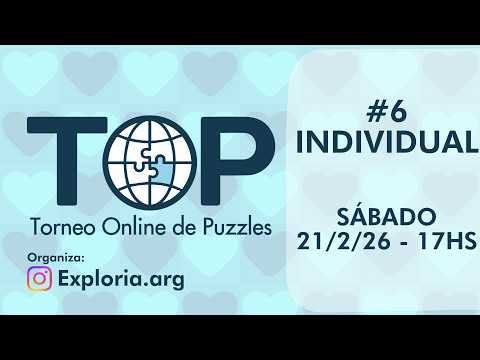 Torneo Online de Puzzles #6 - Cat. Individual