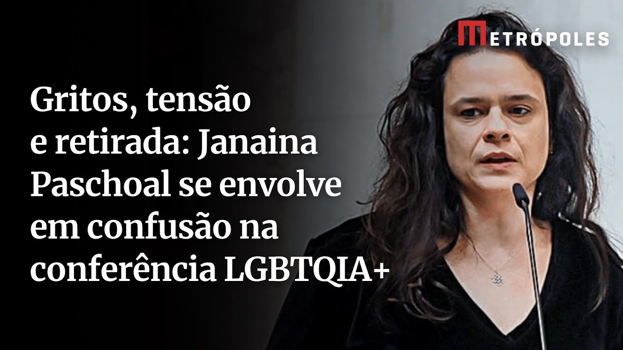Gritos tensão e retirada Janaina Paschoal se envolve em confusão na conferência LGBTQIA+