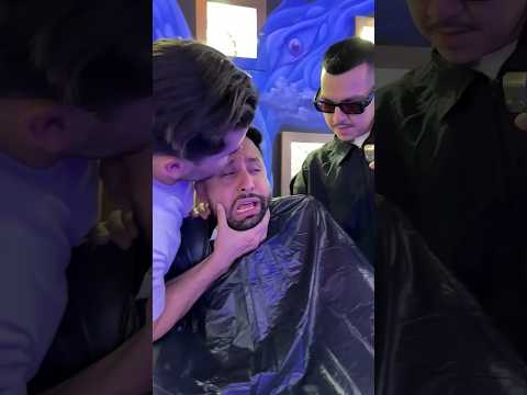 cute baby relax 🤣🤣 #viral #funny #2025 #barber #viral #funny