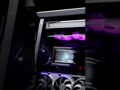 The #ROG Ryuo IV SLC 360 ARGB is deffo a head-turner with that insane curve!​