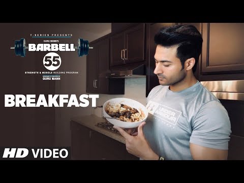 BREAKFAST (BARBELL 55) - GRAPE OATS || MUSCLE BUILDING PLAN By GURU MANN