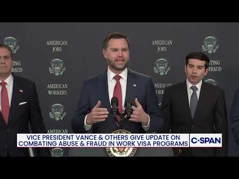 Vice President JD Vance calls for several universities to be investigated for J-1 Visa fraud
