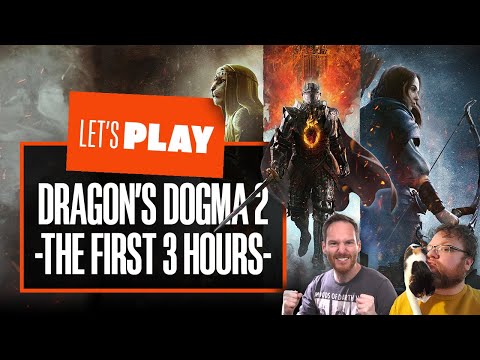 Let's Play Dragon's Dogma 2 PS5 Gameplay! - THE FIRST THREE HOURS! (ft.@MrVg247 )