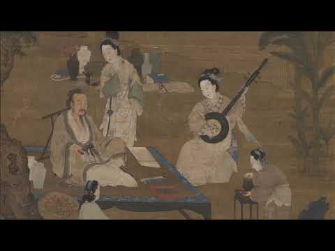 Qiu Ying - Scrolls / Guqin music - A little smile