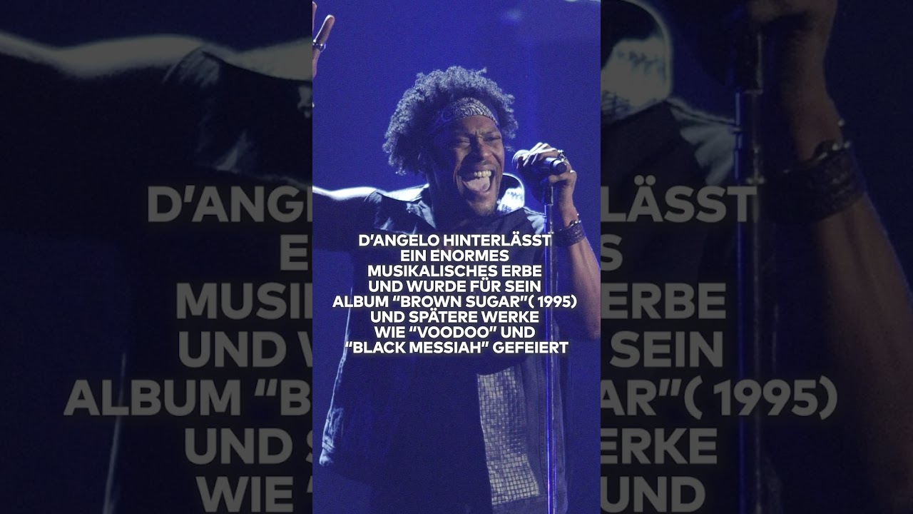 D’ANGELO GESTORBEN: Ikone des Neo-Soul stirbt mit 51 Jahren an Krebs shorts