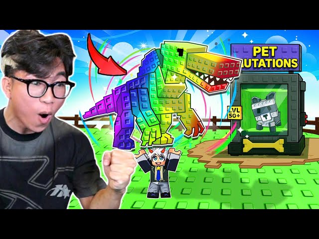BI HUỲNH TRẢI NGHIỆM UPDATE NGUYÊN THỦY MỞ 150 EGG PRIMAL VÀ ÉP MUTATION CHO PET 🤑