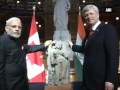 Canada PM Returns 900-Year-Old Khajuraho Sculpture to PM Modi