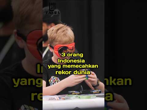 3 orang Indonesia yang pernah memecahkan rekor dunia 🌍 #shorts