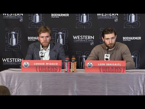 RAW | Connor McDavid, Leon Draisaitl 05.20.25