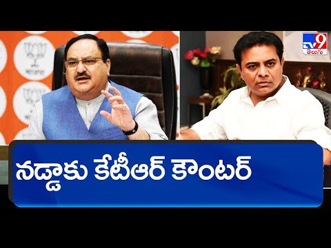 KTR strong counter to JP Nadda; asks intellectuals to verify facts