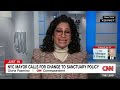 New York City mayor breaks with decades of precedent around sanctuary laws(CNN) - 04:47 min - News - Video