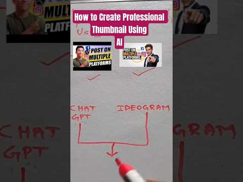 Create Thumbnail Using CHATGPT | Creat Thumbnail Using AI #youtubesecrets #thumbnail