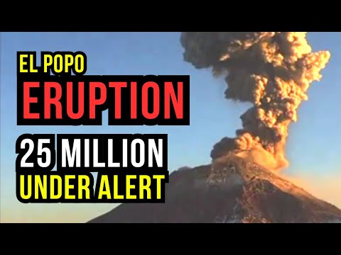 Eruption puts Millions under Alert....