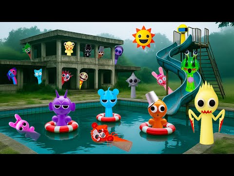 I Explored an Abandoned Pool...😳 You Won’t Believe What’s Inside! Real-Life SPRUNKI Found?