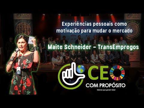 Maite Schneider | TransEmpregos: Experiências pessoais como motivação para mudar o mercado