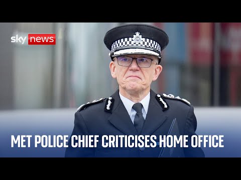 Met Police boss speaking after 'absurd' police vetting ruling