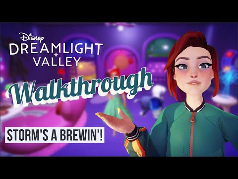 Storm’s a Brewin’! – Walkthrough – Gameplay – Disney Dreamlight Valley