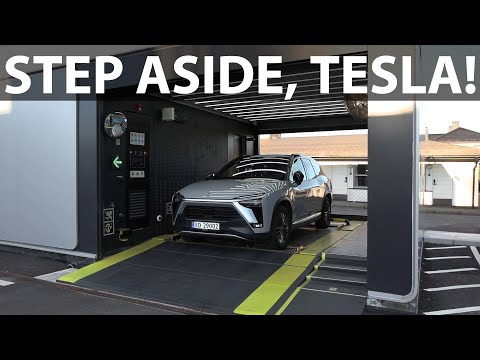 Nio ES8 1000 km challenge with battery swap