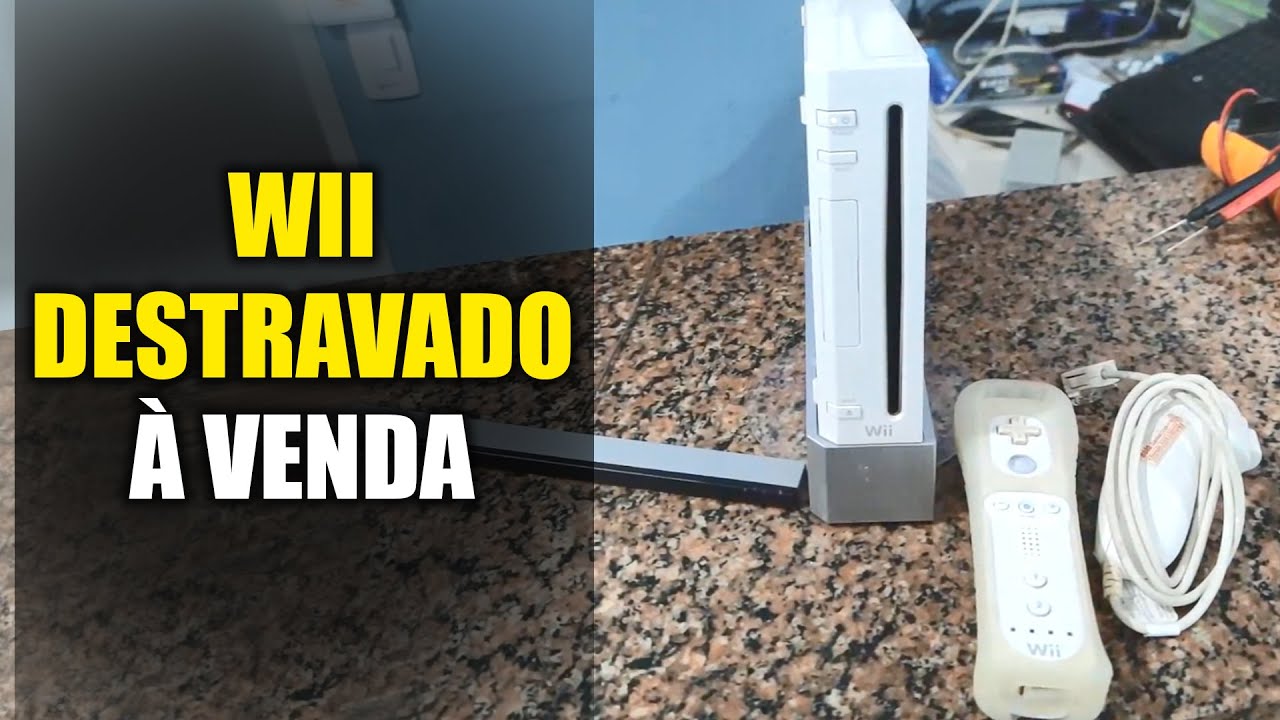 Nintendo Wii Destravado à Venda - Teste Unboxing Gigante