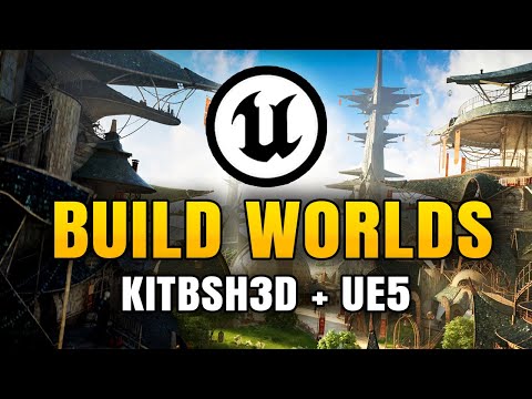 Build HUGE Worlds in UE5 with KitBash3D
