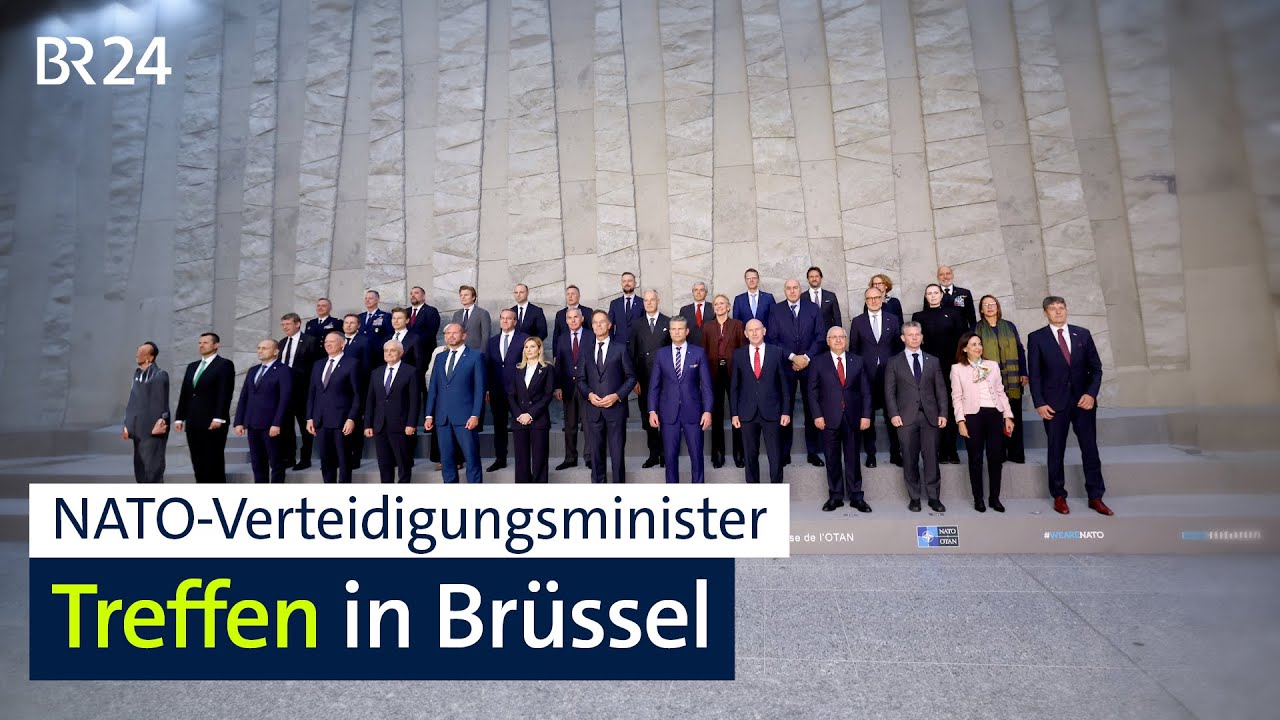 Brüssel: Treffen der NATO-Verteidigungsminister | BR24