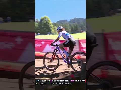 Early move! 😮 Jenny Rissveds makes an early break in the Elite Women’s UCI XCO World Cup 👏