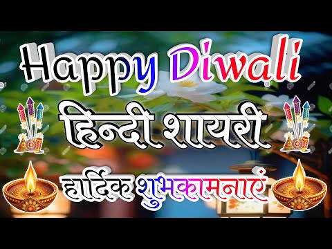 हैप्पी दिवाली शायरी 2025||Diwali Par Hindi Shayari||Happy Diwali shayari 2025||Dipawali Shayari 2025