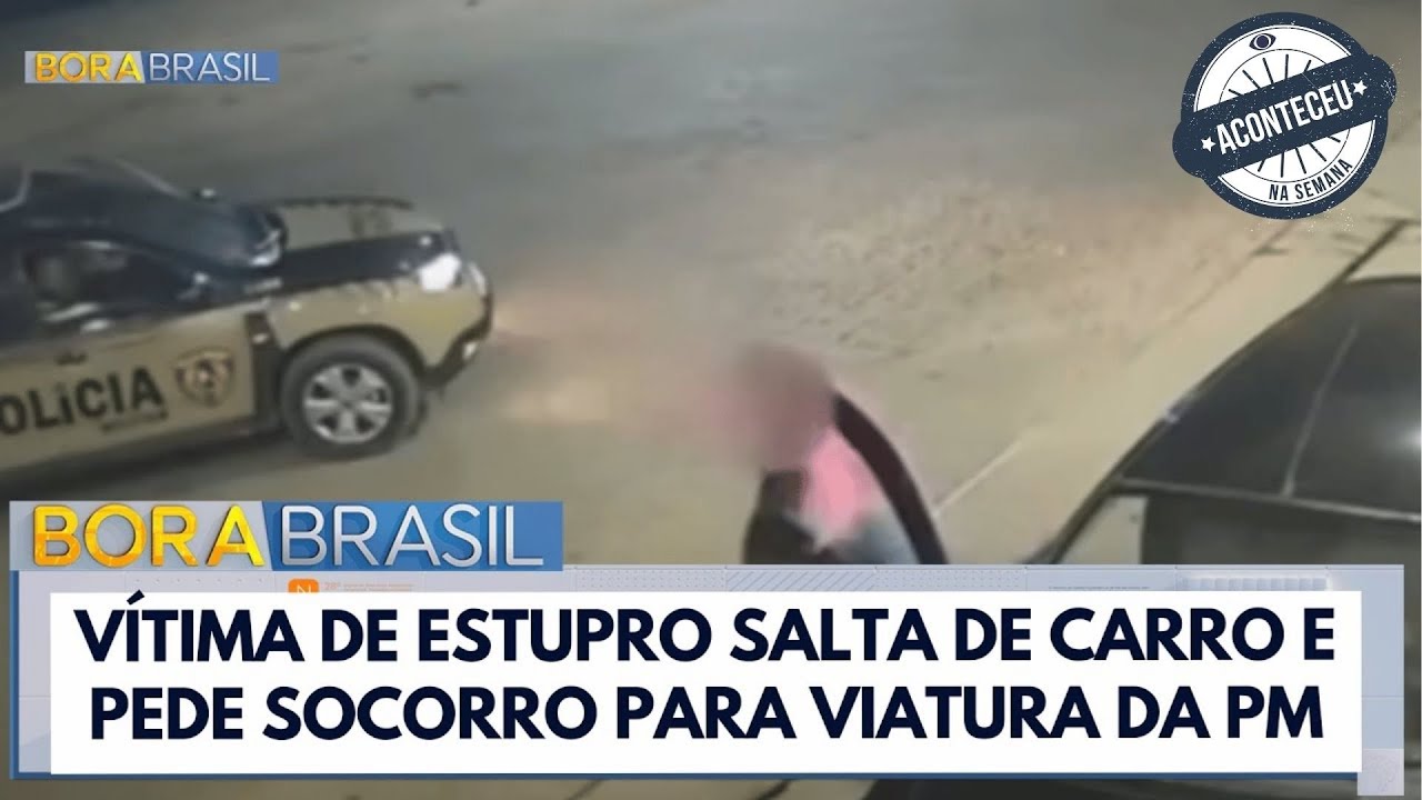 Câmera de segurança flagra pedido de socorro de vítima de sequestro e estupro em MG