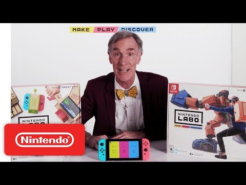 Nintendo Labo feat. Bill Nye - Make, Play and Discover
