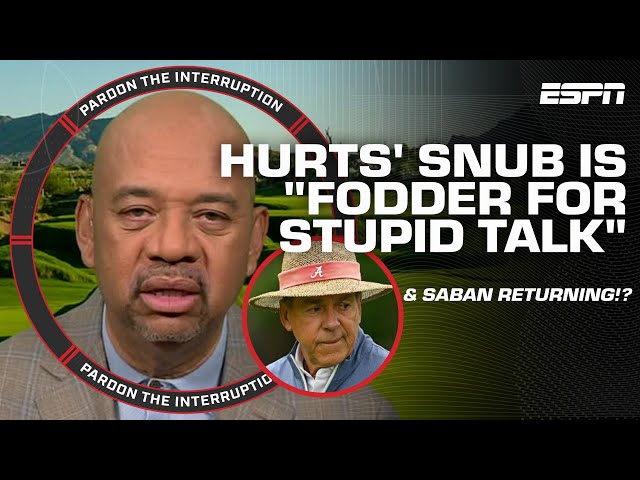 Cal Raleigh dazzles in HR Derby, Jalen Hurts undervalued + Nick Saban RETURNING to coaching⁉️ | PTI