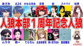 【人狼】今日も今日とて全人外を当てるのみですわ