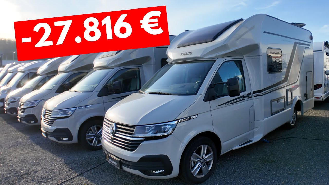 -27.816 € 😱 KNAUS TOURER VAN VANSATION VW T6.1 MEGA DEAL 2026