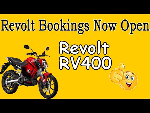 Revolt RV400 Electric Bike Bookings Open Now | Electric Bike 2022 | Electric Vehicles |