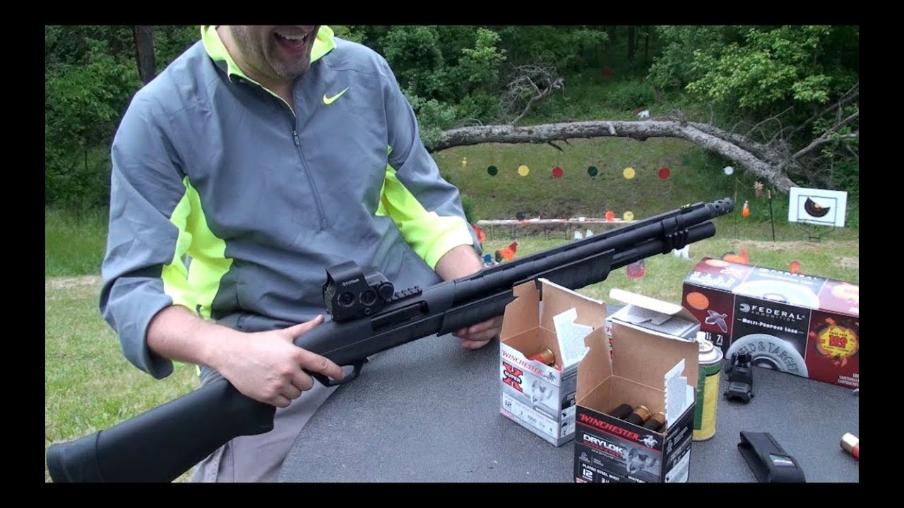 Escopeta Remington M887 Nitro Mag Táctica, en Español - YouTube