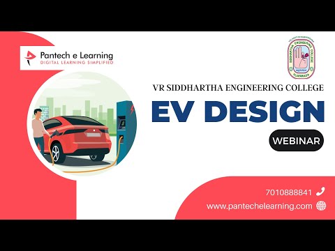 ELECTRICAL VEHICLE DESIGN | VR Siddhartha Engg College | Pantech eLearning | Vijayawada | Hyderabad