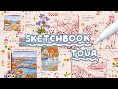 Everything I Drew This Summer | Sketchbook Tour (Ep.9)
